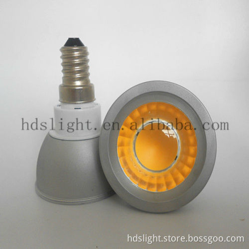 ampoule 5w/6w ceramic cob e14 led spotlight ideal for under cabinet lighting